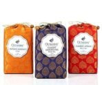 Octavius | Indian Tea Collection in Handcrafted Pouches - 225 Gm | Assorted 3 Black Loose Leaf Teas | Indian Masala, Darjeeling, Assam | Premium Tea Gift | Assorted Tea Gift Box | 3 X 75 Each - Fast UK Delivery - Image 2