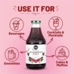 Urban Platter Canadian Cranberry Juice, 1 Litre (Unsweetened, No Added Sugar, 100% Natural Cranberry Juice, Good for UTI Health, Perfect for Cocktails and Mocktails) - Fast UK Delivery - Image 7