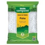 Tata Sampann, High in Fibre Poha(Thick), 1kg - Fast UK Delivery