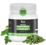 Holy Natural - The Wonder of World Organic Moringa Tablet 300 Tablet | Non Gmo | 500 Mg Per Tablet | Made Under Gmp Facilities - Fast UK Delivery