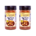 Tassyam Egg Curry Masala 200g (100g x2) | Dispenser Bottle, All Natural, Flavour Burst - Fast UK Delivery