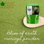 BLISS OF EARTH 250GM Organic Moringa Leaves Powder+250GM Organic Lakadong Turmeric Powder Pack of 2 - Fast UK Delivery - Image 5