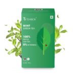 Teabox Peppermint Herbal Tea Loose Leaves 100 Grams | Mint Green Tea For Feeling Refreshed | Made with 100% Whole Leaf & Natural Flavors, Brew Hot or Cold - Fast UK Delivery
