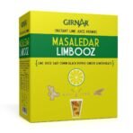 Girnar Masaledar Limbooz, Lemongrass, Cumin, Ginger, Instant (10 Sachets) - Fast UK Delivery