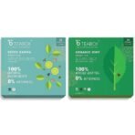 Teabox Detox Kahwa Green Tea 25 Teabags & Teabox Organic Green Mint Tea 25 Teabags - Fast UK Delivery