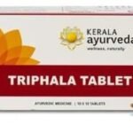 Kerala Ayurveda Triphala Tablet | Helps with Gut Health, Constipation | 100% Ayurvedic Medicine for Constipation | Regulates Bowel movement 100 Tablets x Pack of 3 - Fast UK Delivery