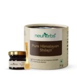 Neuherbs Shilajit - 20g |Himalayan Shilajeet Resin With 75% Fulvic Acid & 84 + Trace Minerals| Ayurvedic Original Shilajit for Endurance, Stamina and strength | Lab Tested for Purity. - Fast UK Delivery