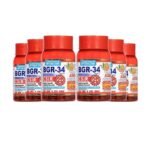 AIMIL BGR-34 Herbal Metaboliser Tablets (Pack of 6) - Fast UK Delivery