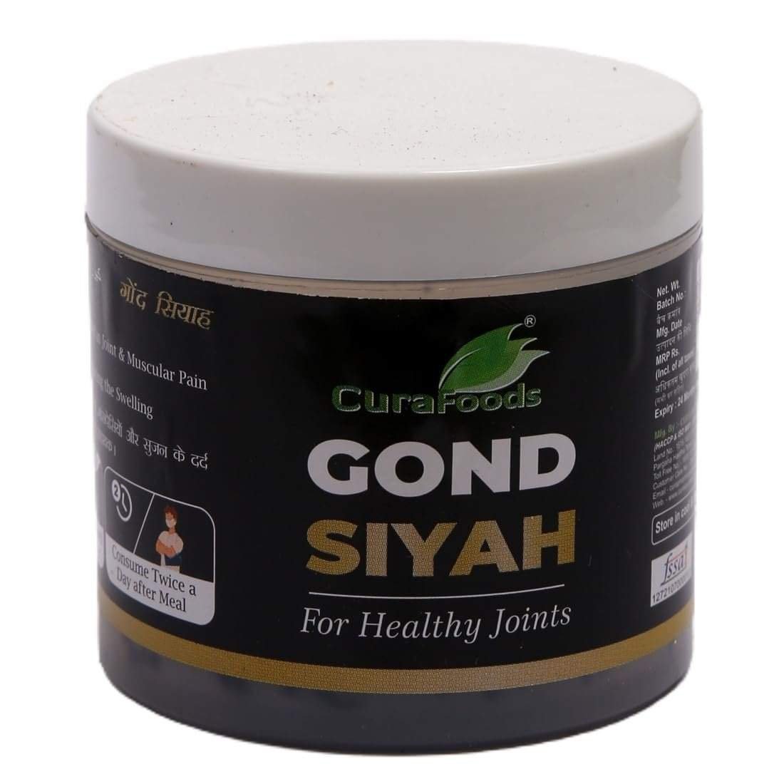 uk6130o7IfOiL-1.jpg Cura Mahaveer Gond Siyah | Black Gum | 100% Pure & Ayurvedic || (50 gram) - Fast UK Delivery - Image 1