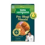 Tata Sampann Pav Bhaji Masala with Natural Oils, 100g, Crafted by Chef Sanjeev Kapoor, With Chefs Exclusive Tip, Rich Aroma & Flavour - Fast UK Delivery