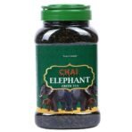 Karma Kettle Chai Country Elephant Green Tea - 100% Natural and Full of antioxidant, Help in Weight Loss - Loose Leaf Jar - 500 gms - Fast UK Delivery