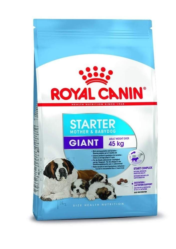 uk615dIY4ZHHL.jpg Royal Canin Giant Starter Pellet Dog Food, Meat Flavour, 1 KG - Fast UK Delivery - Image 1