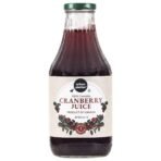 Urban Platter Canadian Cranberry Juice, 1 Litre (Unsweetened, No Added Sugar, 100% Natural Cranberry Juice, Good for UTI Health, Perfect for Cocktails and Mocktails) - Fast UK Delivery
