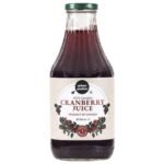 Urban Platter Canadian Cranberry Juice, 1 Litre (Unsweetened, No Added Sugar, 100% Natural Cranberry Juice, Good for UTI Health, Perfect for Cocktails and Mocktails) - Fast UK Delivery