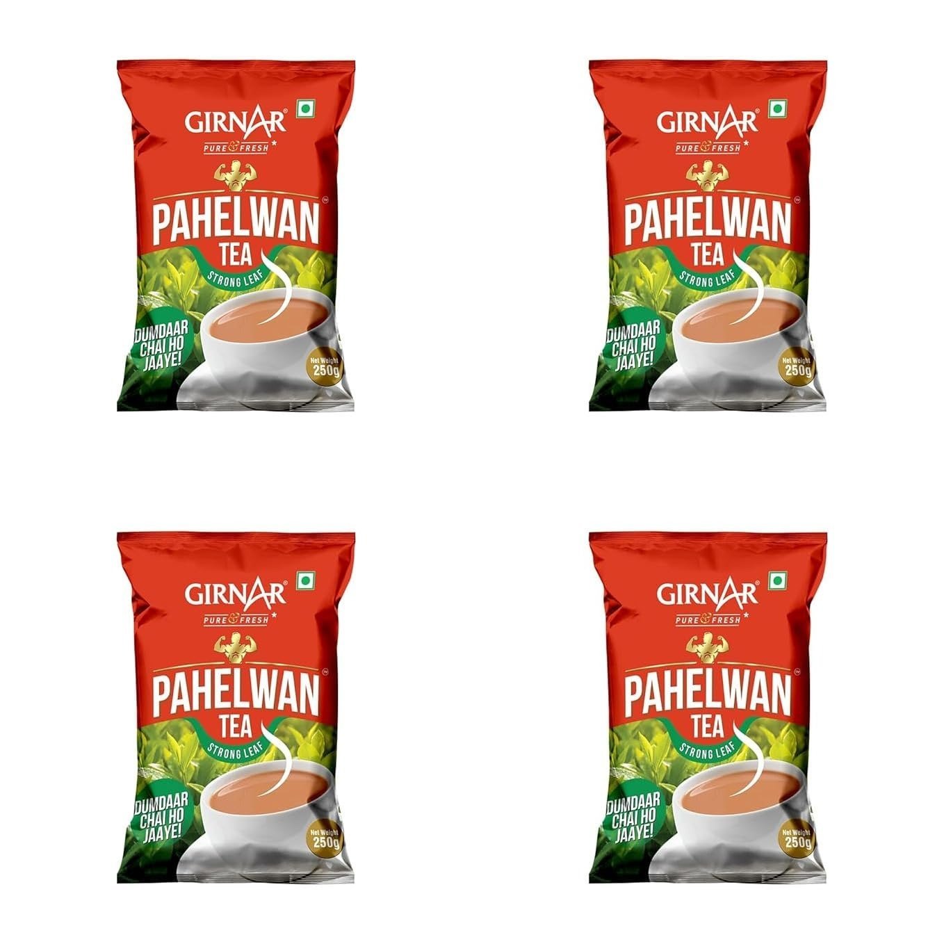 uk616T0aiWZL-1.jpg Girnar Pahelwan Tea | Strong Leaf Tea | 250 Gm each | Pack of 4 | 1 Kg Pack - Fast UK Delivery - Image 1