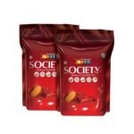 Society Tea Masala Chai | 250 Gram | Pack Of 2 | 100% Assam | Enriched With Cardamom Ginger Cloves Black Pepper And Lemongrass | Refreshing | All Natural | No Preservatives - Fast Shipping to USA & Canada