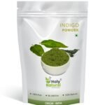 Holy Natural Indigo Powder - 250 GM | For Hair Coloring | Natural Dye For Healthy Hair - Fast UK Delivery