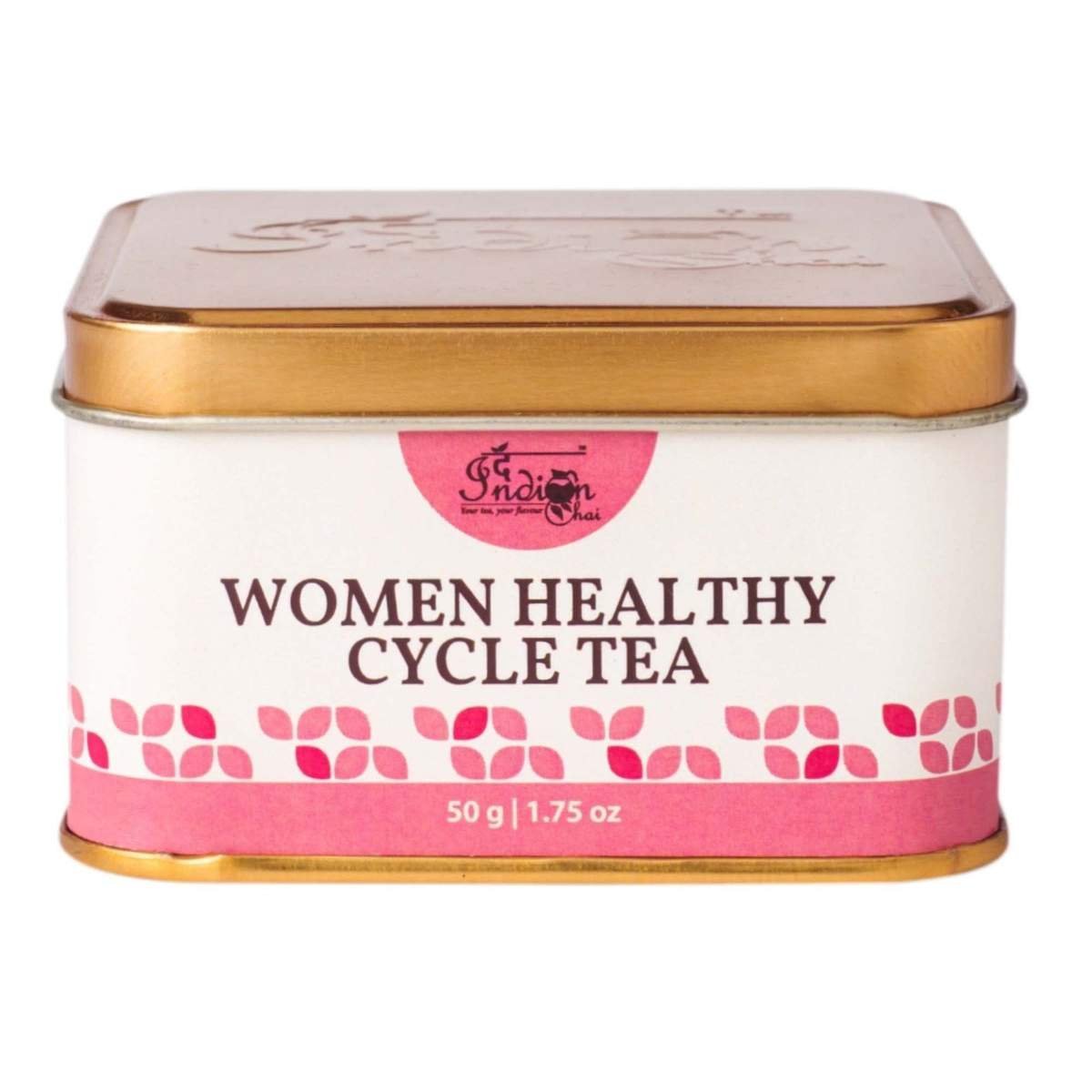 uk617Z70WesML-1.jpg The Indian Chai Women Healthy Cycle Tea 50g - Fast UK Delivery - Image 1