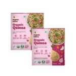 Organic Tattva- Organic Quinoa 1 KG Seeds | High in Protein, Fiber, Iron and Omega 3 | Gluten Free, Healthy Breakfast and Diet Food - Fast UK Delivery