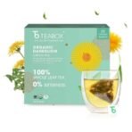 Teabox Premium Organic Green Tea With Dandelion Roots | 100% Whole Leaf Green Tea From The Himalayas | 25Tea Bags - Fast UK Delivery