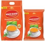 Wagh Bakri Premium Leaf Tea Poly Pack, 1kg + Wagh Bakri Leaf Tea Poly Pack, 500g - Fast UK Delivery
