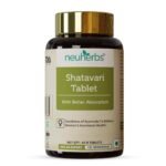 Neuherbs Shatavari Tablet | Ayurveda Herbal Supplement For Women's Hormonal Health | Promotes Lactation | 100% Pure & Natural - 60 Tablets - Fast UK Delivery