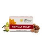 Kerala Ayurveda Triphala Tablet - 100 Tablets | Digestion Supplement for Gut Health | Boosts Metabolism & Relives Constipation | Regulates Bowel Movement | Ayurvedic Formulation with Amla & Baheda - Fast UK Delivery