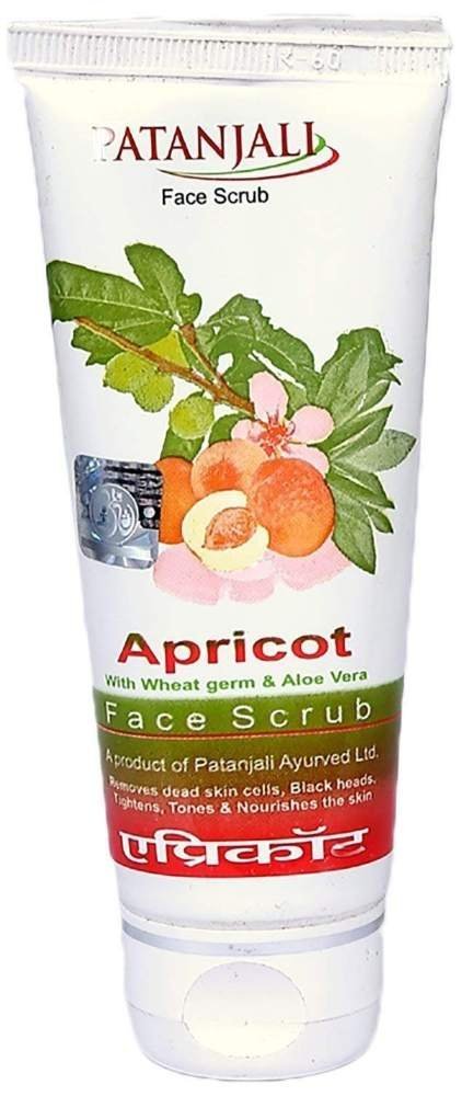 uk619vTgEVy-L.jpg Patanjali Apricot Face Scrub, 60g - Fast UK Delivery - Image 1