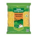 Tata Sampann Unpolished Moong Dal (Split), 1Kg - Fast UK Delivery