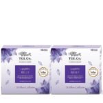 TGL Co. The Good Life Company Happy Belly Green Tea - Bags/Loose Leaf (16 Tea Bags) 170 gram, Pack Of 2 - Fast UK Delivery