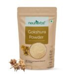 Neuherbs Gokshura Powder (100g Pack of 1) Natural Herb For Men & Women | To Promote Energy & Strength | No Added Preservative or Additives | Tribulus Terrestris - Fast UK Delivery
