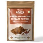 Vedic Roots | Siberian Chaga Mushroom Extract Powder (50g) - Fast UK Delivery