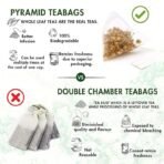 Tea Treasure Slim Life Wellness Tea Box 25 Pyramid Tea Bags | Boosts Metabolism | Boosts Immunity | Helps Maintain Energy - Fast UK Delivery - Image 7