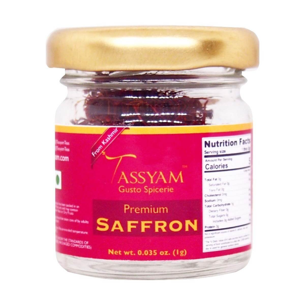 uk61CRYMNcAaL-1.jpg Tassyam A Grade Saffron Strands 1g | Premium Kesar - Fast UK Delivery - Image 1