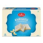 Haldiram's Kaju Katli 200 Gm X 1 Box | Kaju Katli Made with Finest Cashews | Kaju Barfi | Indian Mithai | No Added Colours | Premium Handcrafted Traditional Sweets | Great Gift Pack - Fast UK Delivery