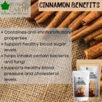 Bliss of Earth 100gm Ceylon Cinnamon (Dalchini) 5" Cut Sticks True Cinnamon Raw From Sri Lanka Original Great for Cooking and Health - Fast UK Delivery - Image 4