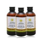 Kerala Ayurveda Mahanarayana Thailam - 200 ml | Ayurvedic Oil for Muscle Soreness & Stiffness | Increases Flexibility in Joints & Relieves Pain | Tel Massage Oil | Strengthens Muscles (Pack of 3) - Fast UK Delivery
