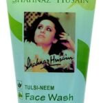Shahnaz Husain Tulsi Neem Face Wash, 150g with Free Neem Skin Nourishing Cream Plus, 5g - Fast UK Delivery