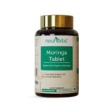 Neuherbs Organic Moringa 120 Tablets | Ayurvedic Support For Holistic Wellness | High In Energy & Antioxidants - Fast UK Delivery