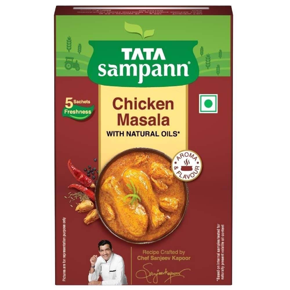 uk61DyhfWB9VL-1.jpg Tata Sampann Chicken Masala Powder, 100g - Fast UK Delivery - Image 1
