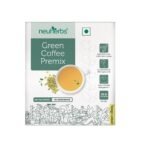 Neuherbs Green Coffee Premix | Coffee Beans Extract With Chlorogenic Acid | For Weight Management | Easy to carry & consume 30 Sachet (Lemon Flavoured) - Fast UK Delivery