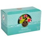 Karma Kettle Peppermint, Vanilla, Lotus Leaf, Natural Detox, Stress Relief, Aromatherapy Moksha Black Tea, 25 Nos Pyramid Teabags, 50 g - Fast UK Delivery