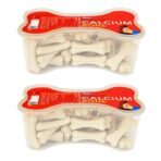 Drools Absolute Dog Supplement Treat Calcium Bone Jar - 40 Pieces (600G Pack), For All Life Stages - Fast UK Delivery