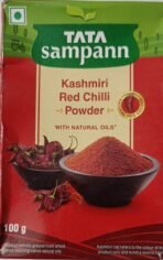 Tata Sampann Kashmiri Red Chilli Powder 100gm - Pack of 2 - Fast UK Delivery