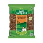 Tata Sampann Unpolished Kala Chana, 1kg - Fast UK Delivery
