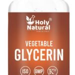 Holy Natural Organic Vegetable Glycerin (300ml), Non-GMO, Kosher, Food Grade/Cosmetic Grade, For Skin, Hair, Crafts, and Soap Base Oil. - Fast UK Delivery