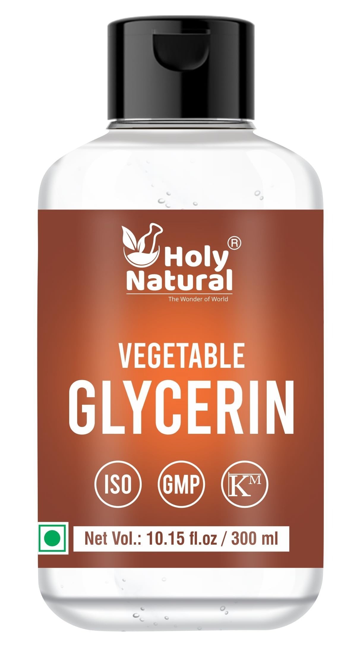 uk61Gm38B8EQL-1.jpg Holy Natural Organic Vegetable Glycerin (300ml), Non-GMO, Kosher, Food Grade/Cosmetic Grade, For Skin, Hair, Crafts, and Soap Base Oil. - Fast UK Delivery - Image 1