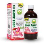 BASIC AYURVEDA Udra Amrit Yog Syrup 450ml Pack Of 3 | Natural 100% Organic Herbal Drink | Digestive Ayurvedic Drink | A Powder Blend Of Natural Ingredients - Fast UK Delivery