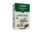 Girnar Instant Cardamom Chai Premix With Organic Jaggery - Green, Instant Tea, 453.6 G, Green Tea, 140 Gram - Fast UK Delivery