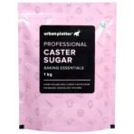 Urban Platter Professional Caster Sugar, 1kg (Perfect for Baking, Castor Sugar, Finely Granulated Free-Flowing Sweetener) - Fast UK Delivery